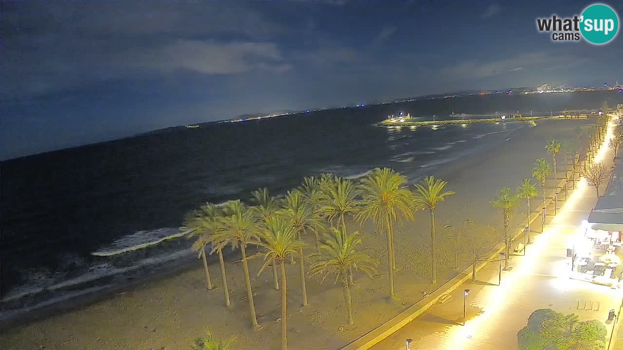 Webcam Roses Strand – Hotel Montecarlo