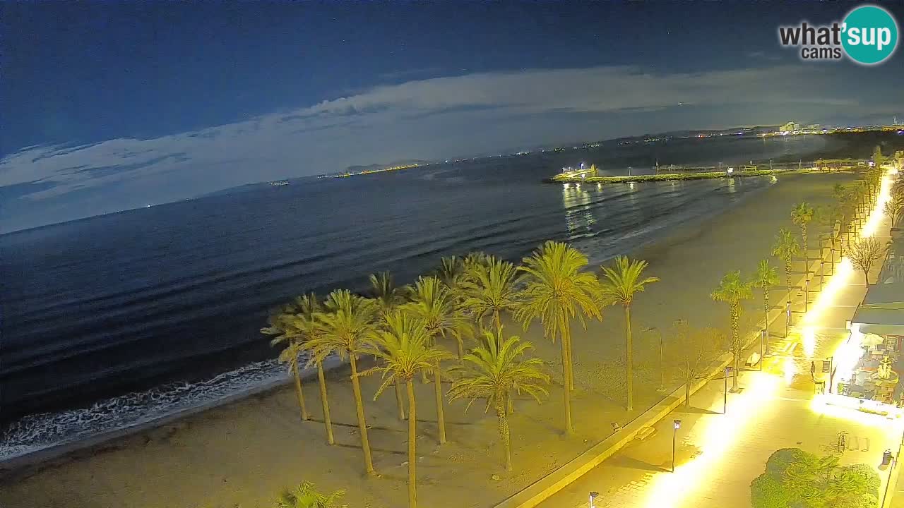 Camera en vivo Roses playa – Hotel MonteCarlo