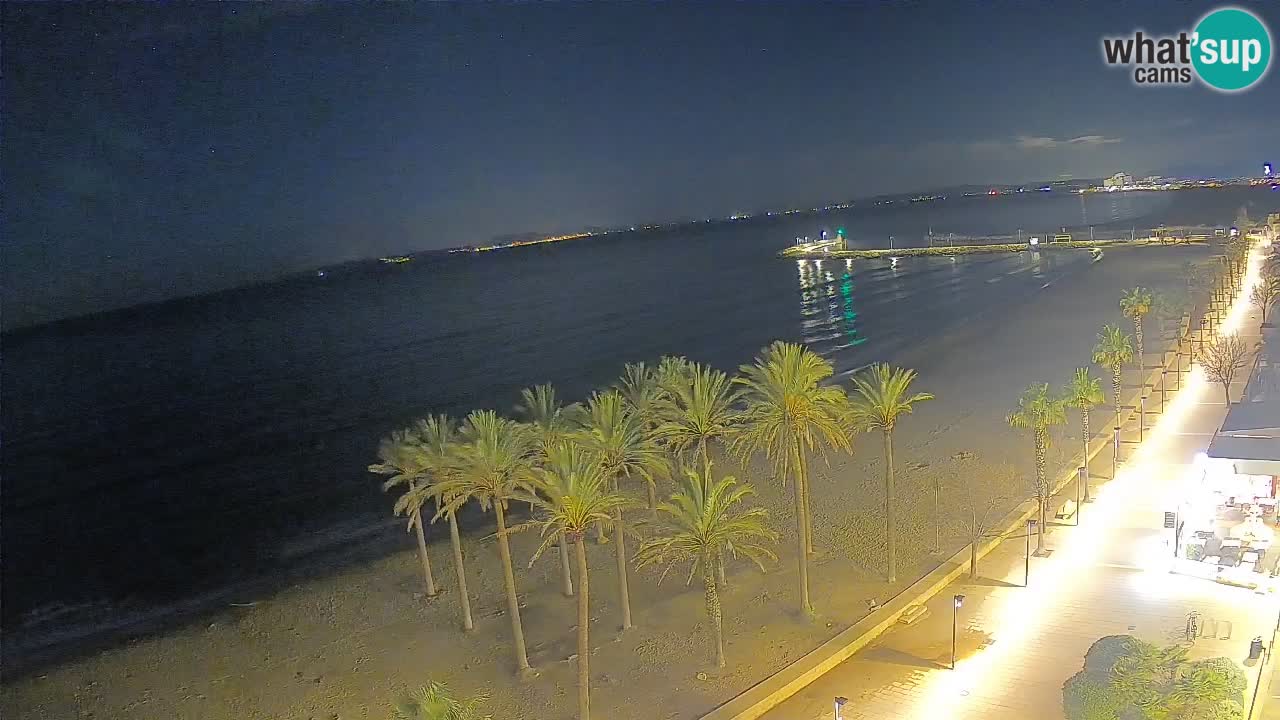 LIVEcam Roses plage – Hotel Montecarlo