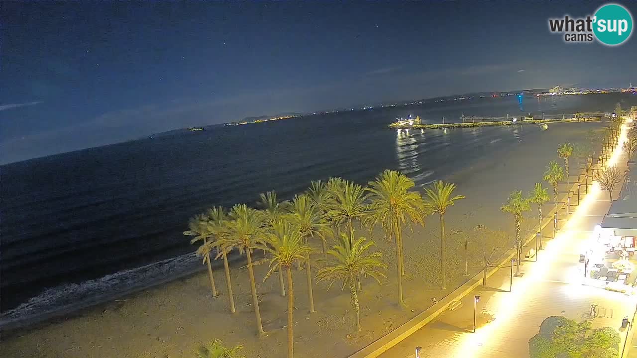 Webcam Roses Strand – Hotel Montecarlo