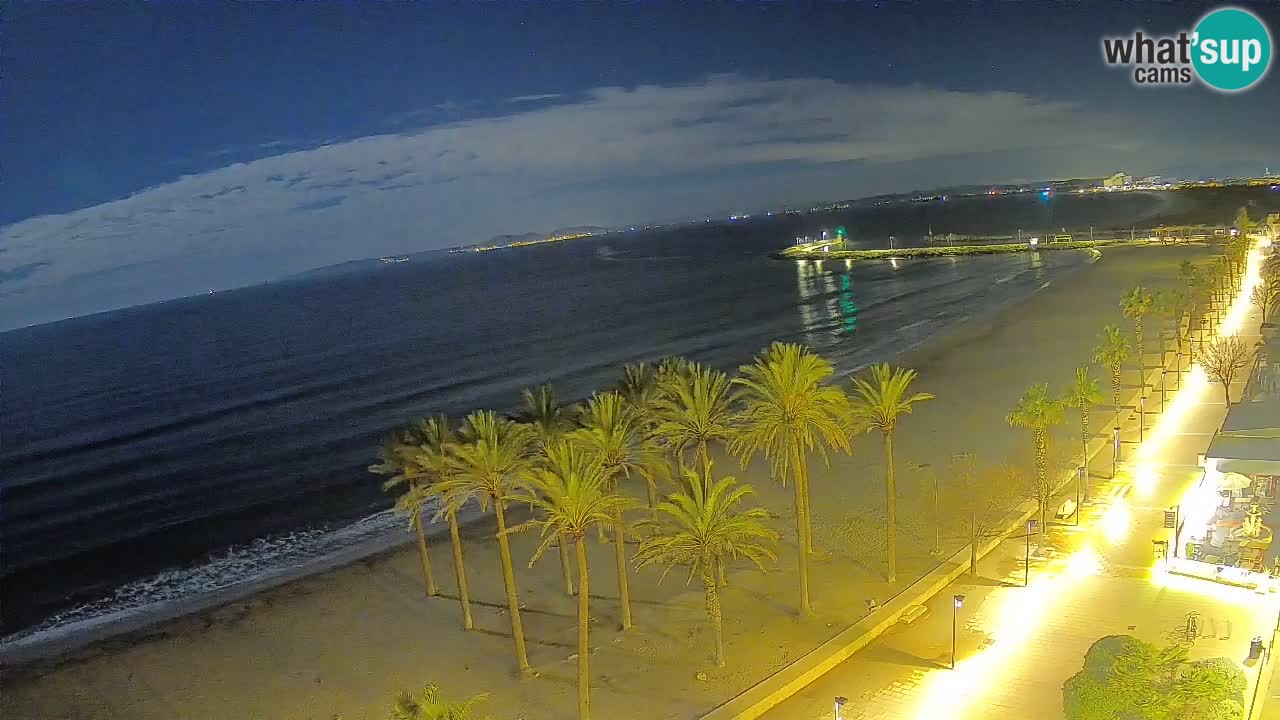 Webcam Roses Strand – Hotel Montecarlo