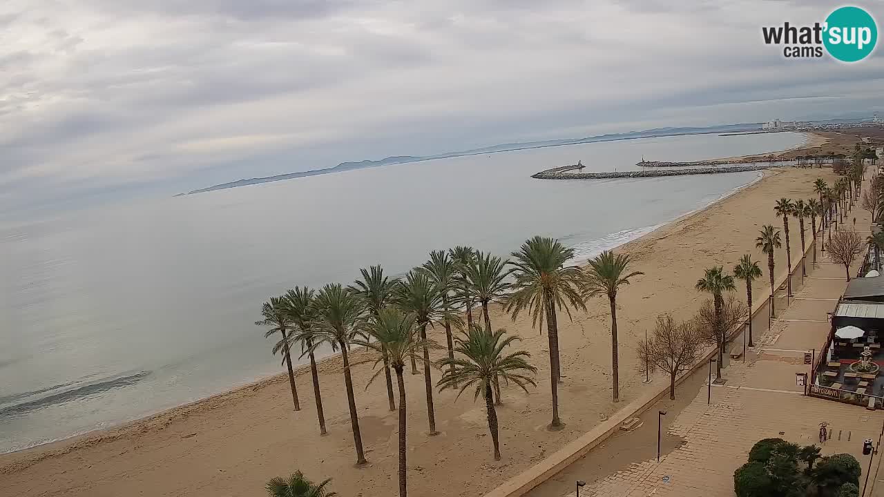 LIVEcam Roses plage – Hotel Montecarlo