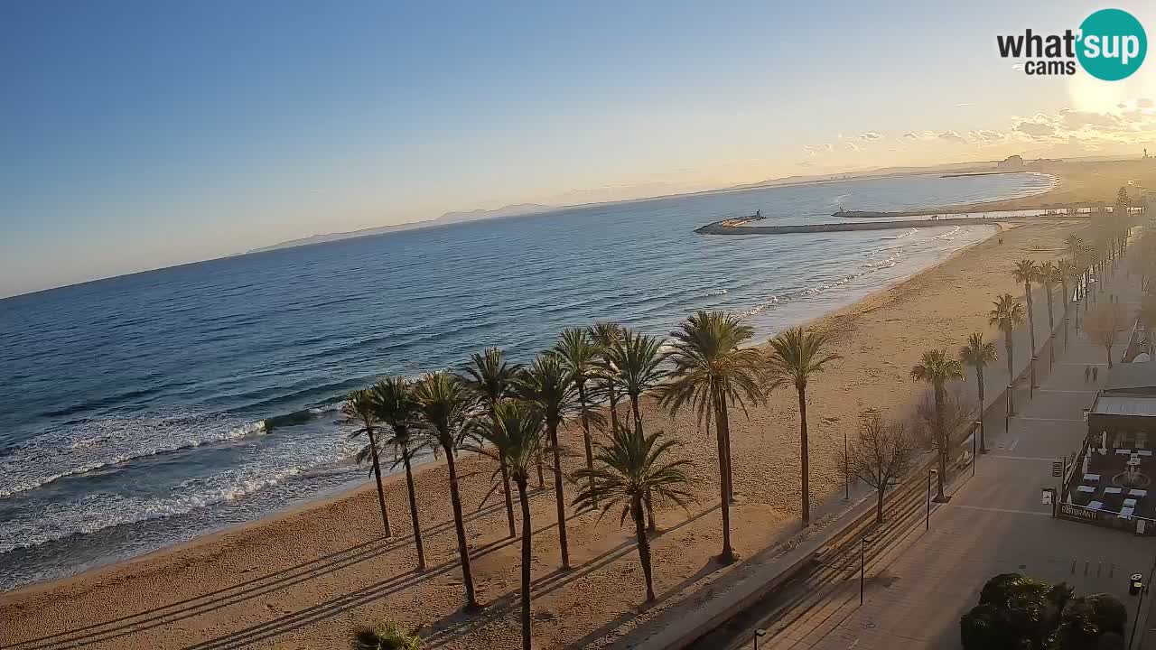 LIVEcam Roses plage – Hotel Montecarlo