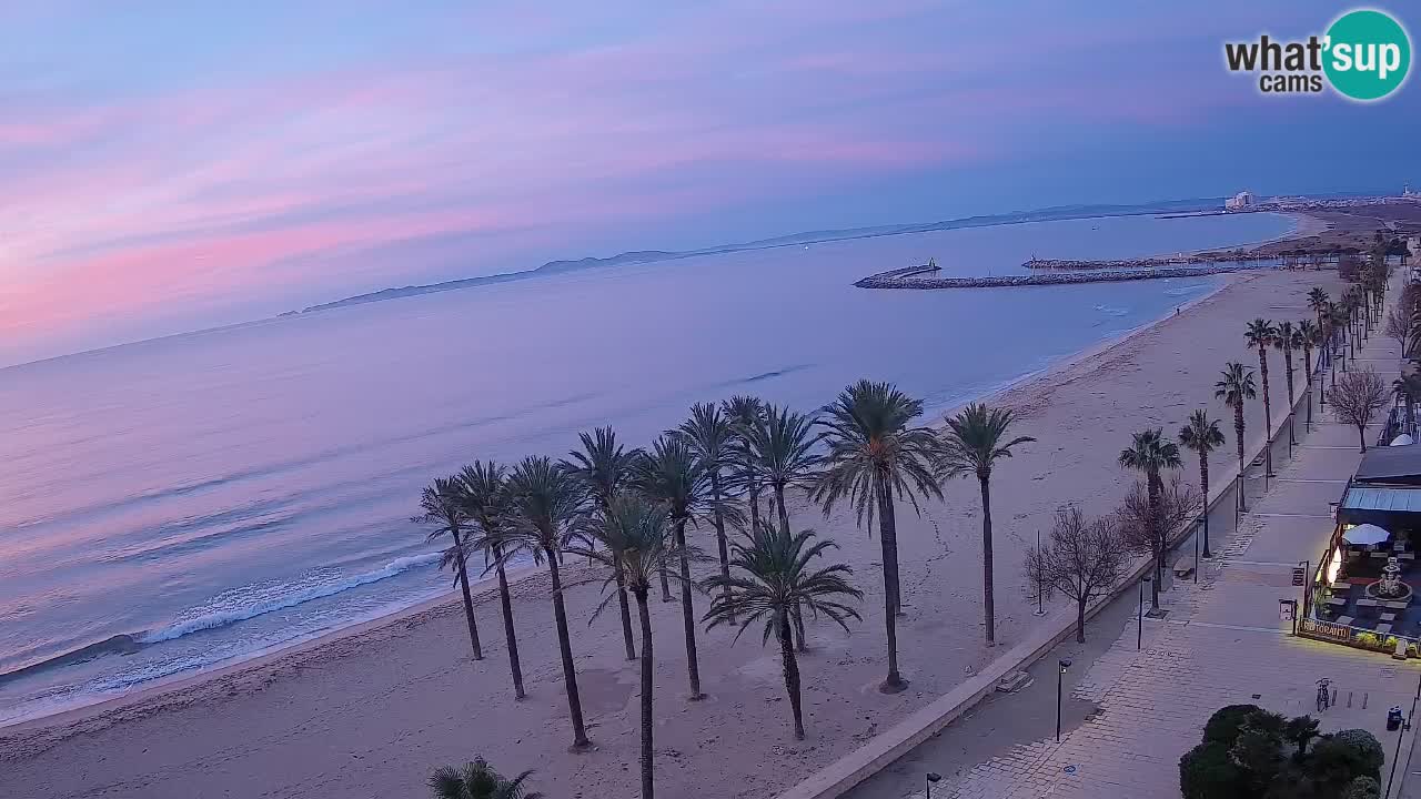 LIVEcam Roses plage – Hotel Montecarlo