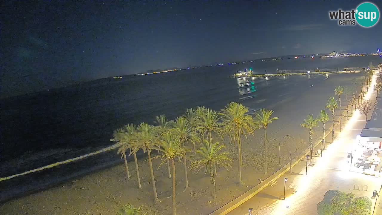 LIVEcam Roses plage – Hotel Montecarlo