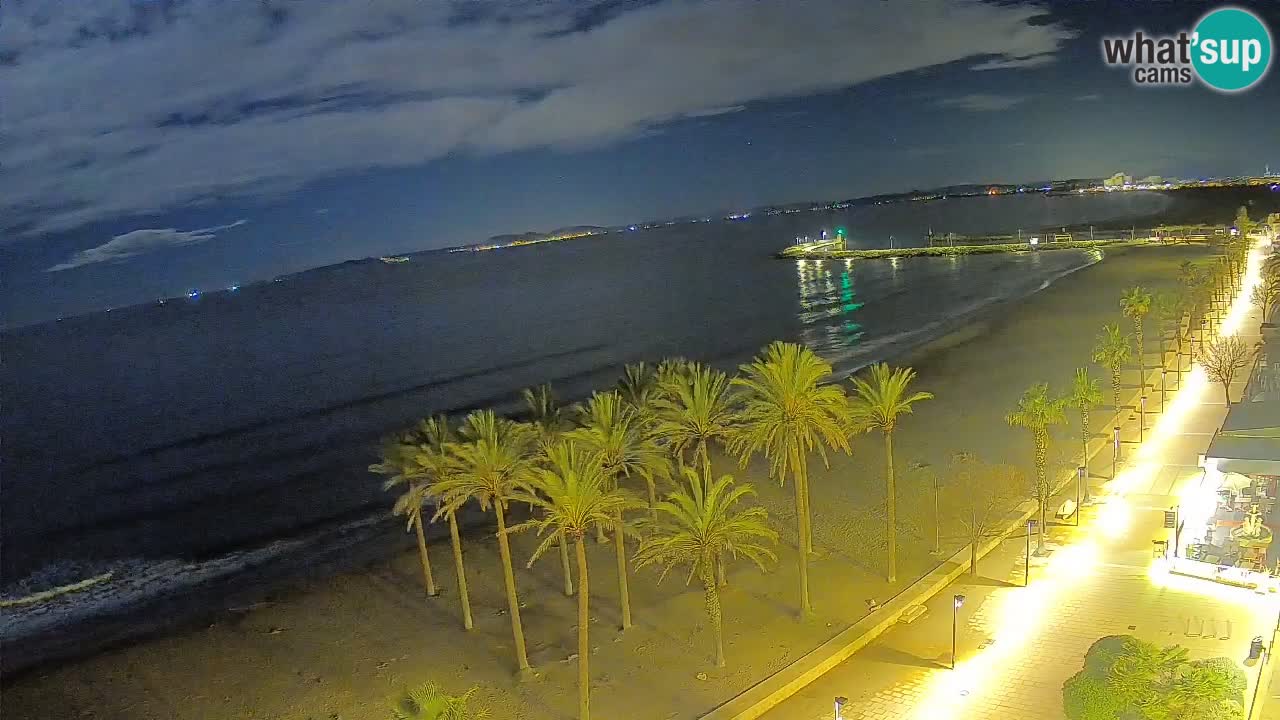 LIVEcam Roses plage – Hotel Montecarlo