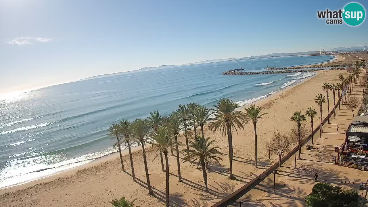 LIVEcam Roses plage – Hotel Montecarlo