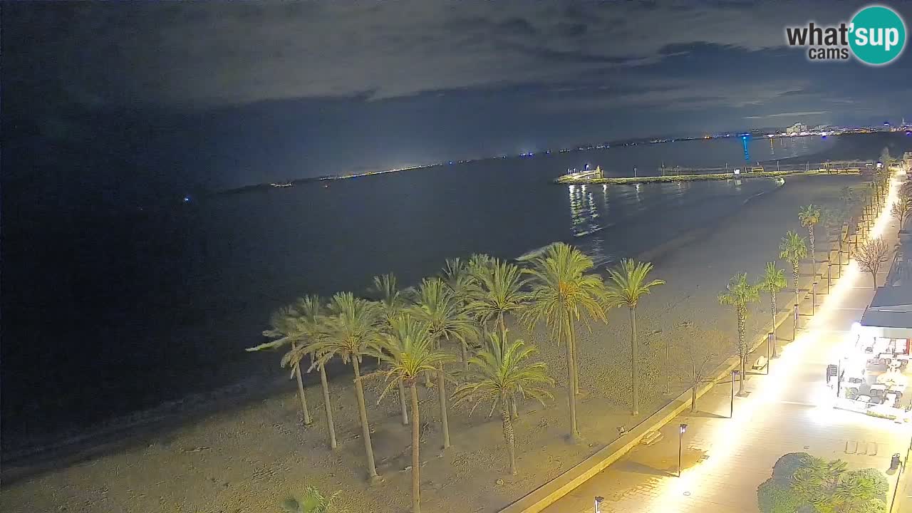 LIVEcam Roses plage – Hotel Montecarlo
