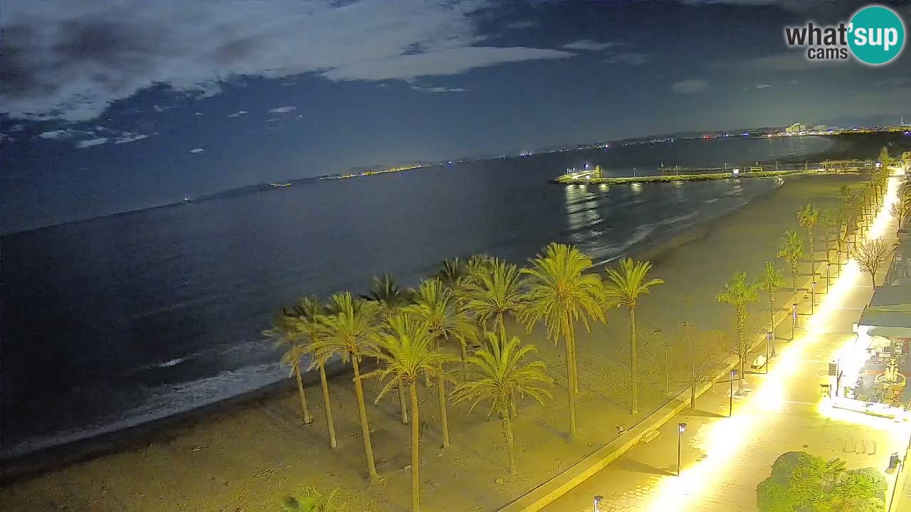 LIVEcam Roses plage – Hotel Montecarlo