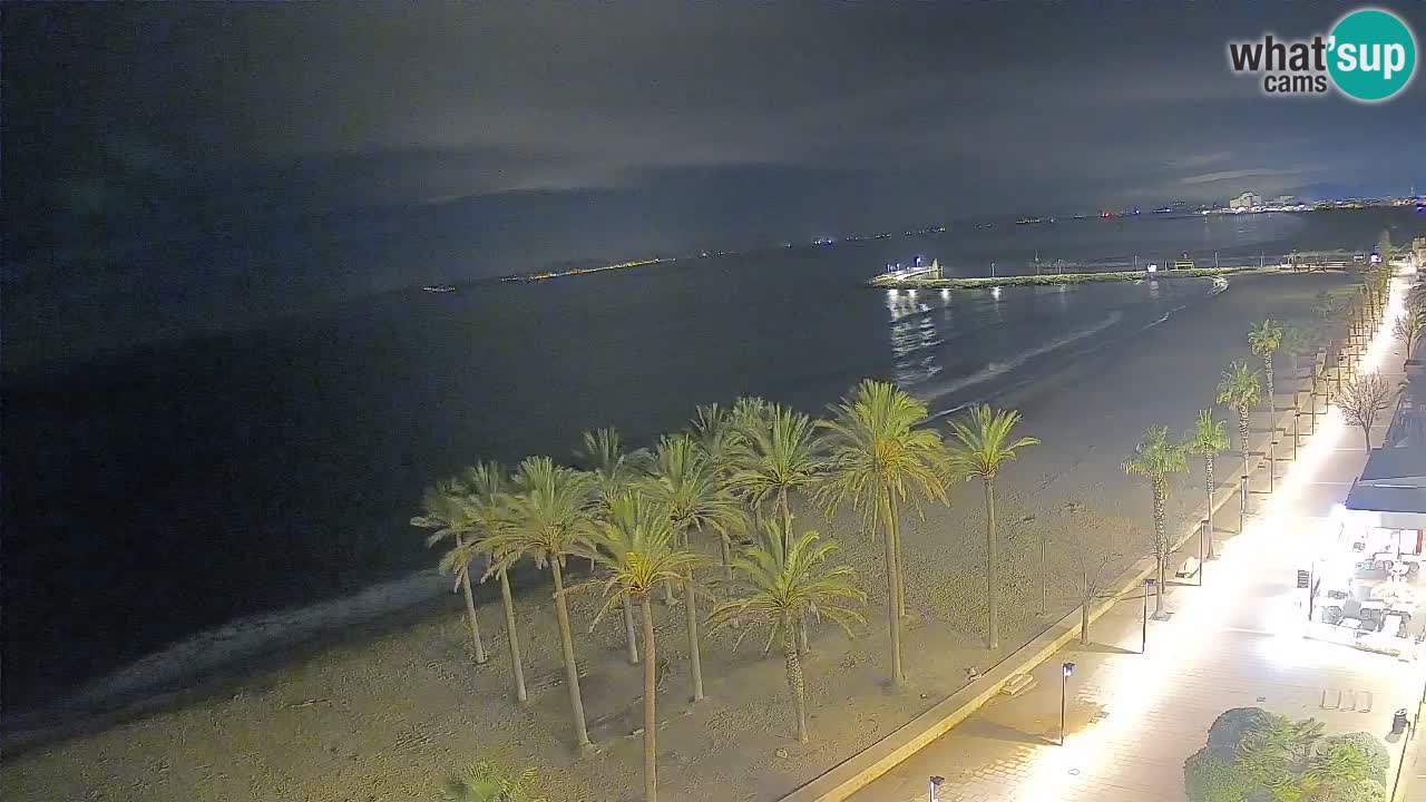 LIVEcam Roses plage – Hotel Montecarlo