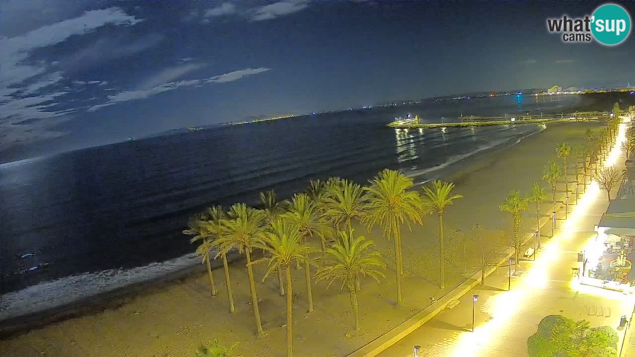 LIVEcam Roses plage – Hotel Montecarlo