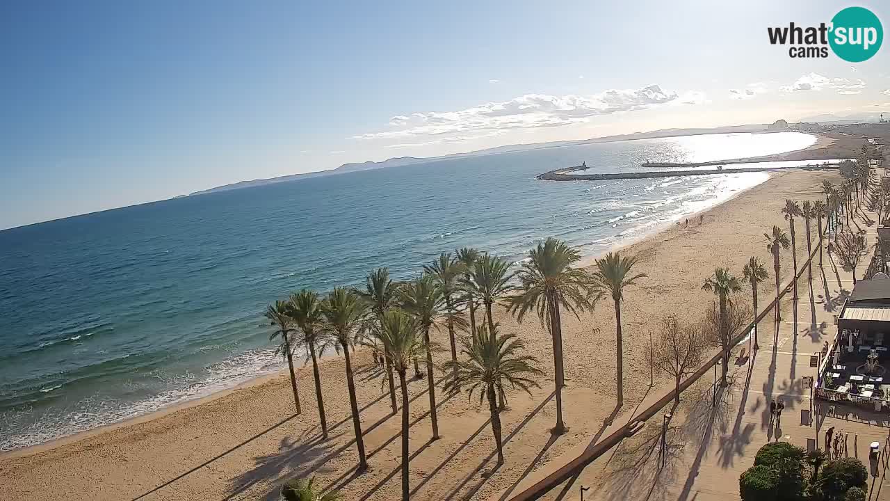 LIVEcam Roses plage – Hotel Montecarlo