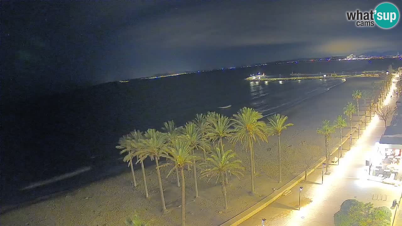LIVEcam Roses plage – Hotel Montecarlo