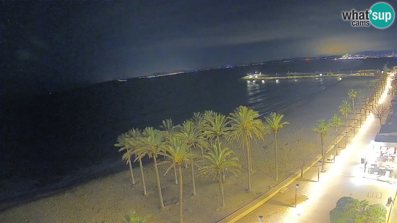 LIVEcam Roses plage – Hotel Montecarlo