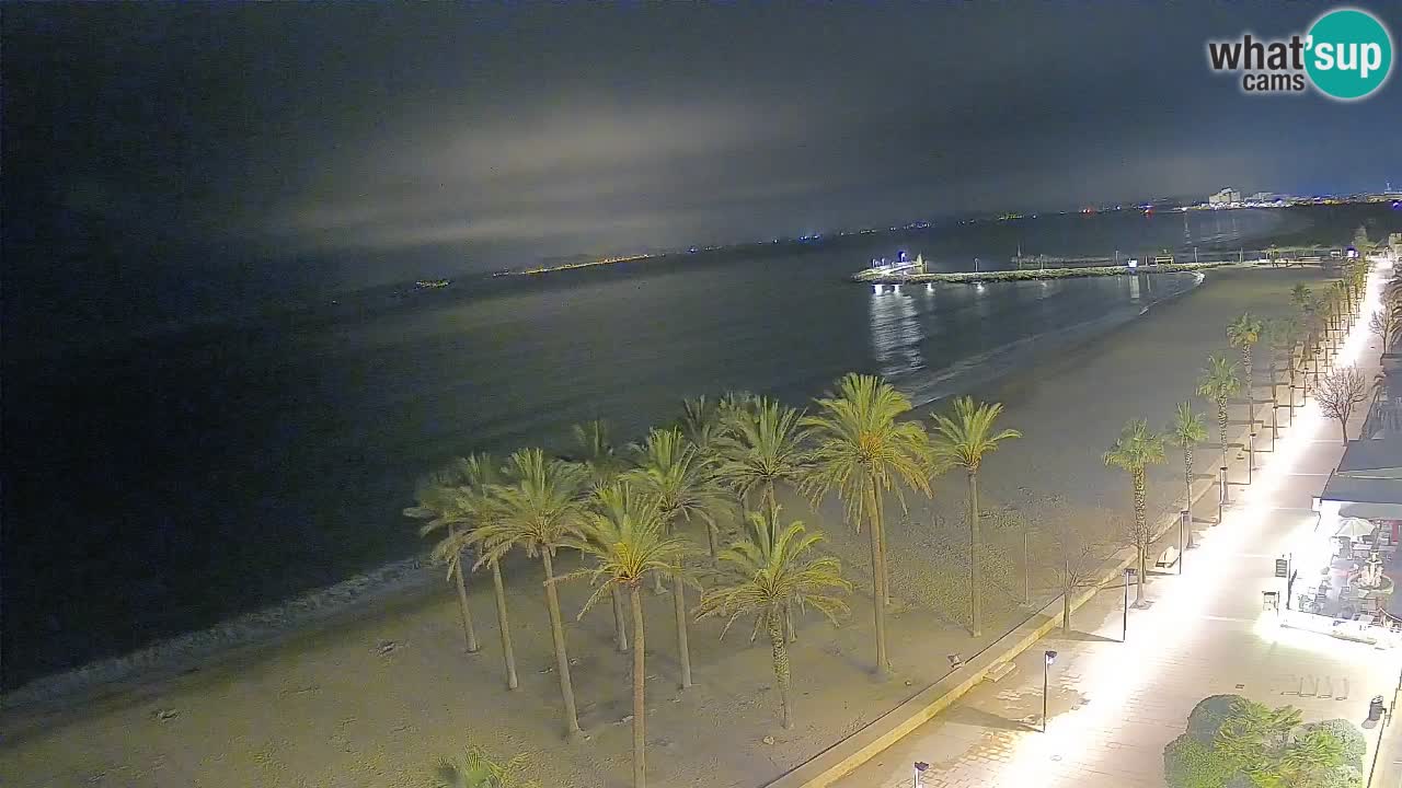 LIVEcam Roses plage – Hotel Montecarlo