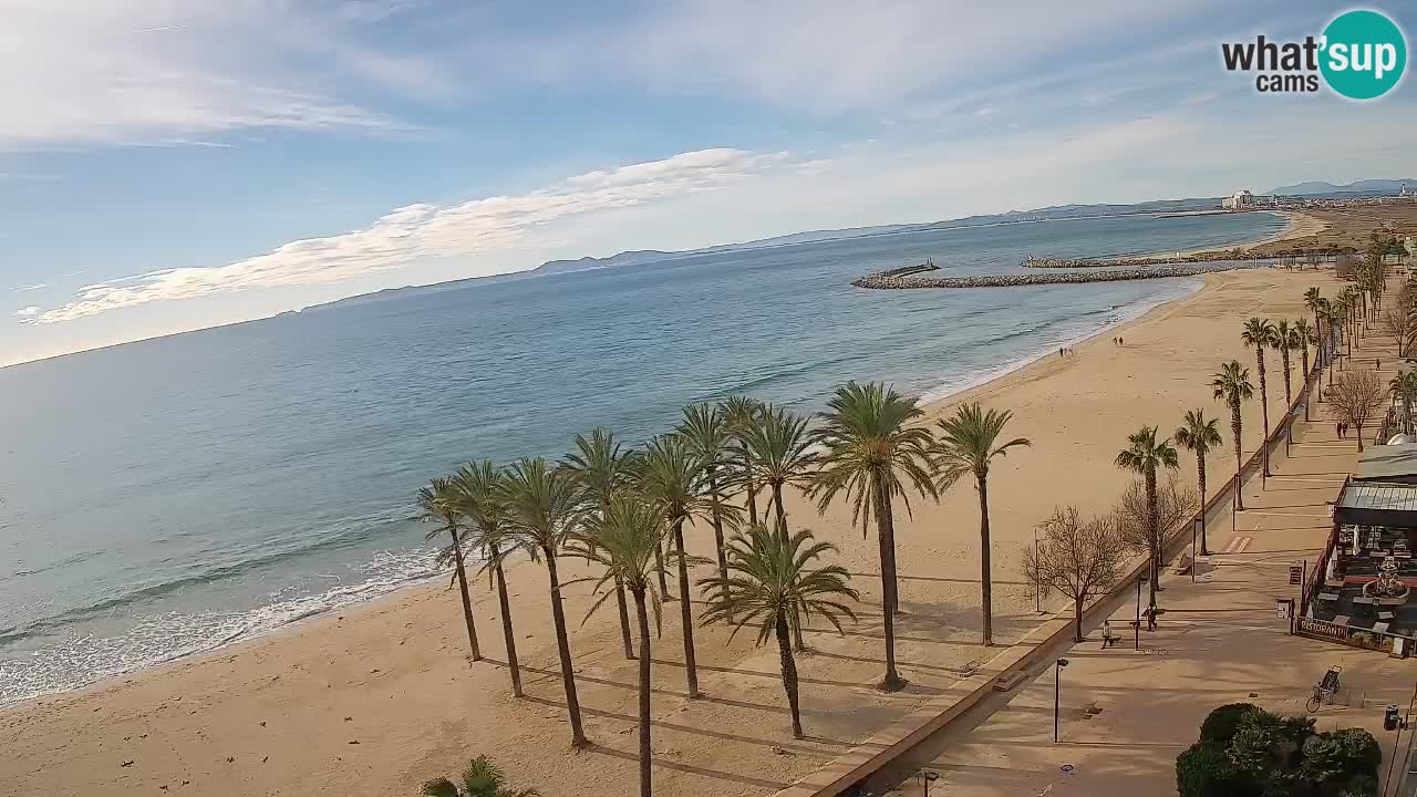 LIVEcam Roses plage – Hotel Montecarlo