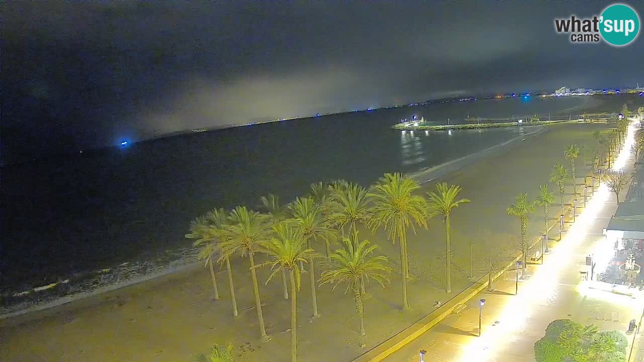 Camera en vivo Roses playa – Hotel MonteCarlo