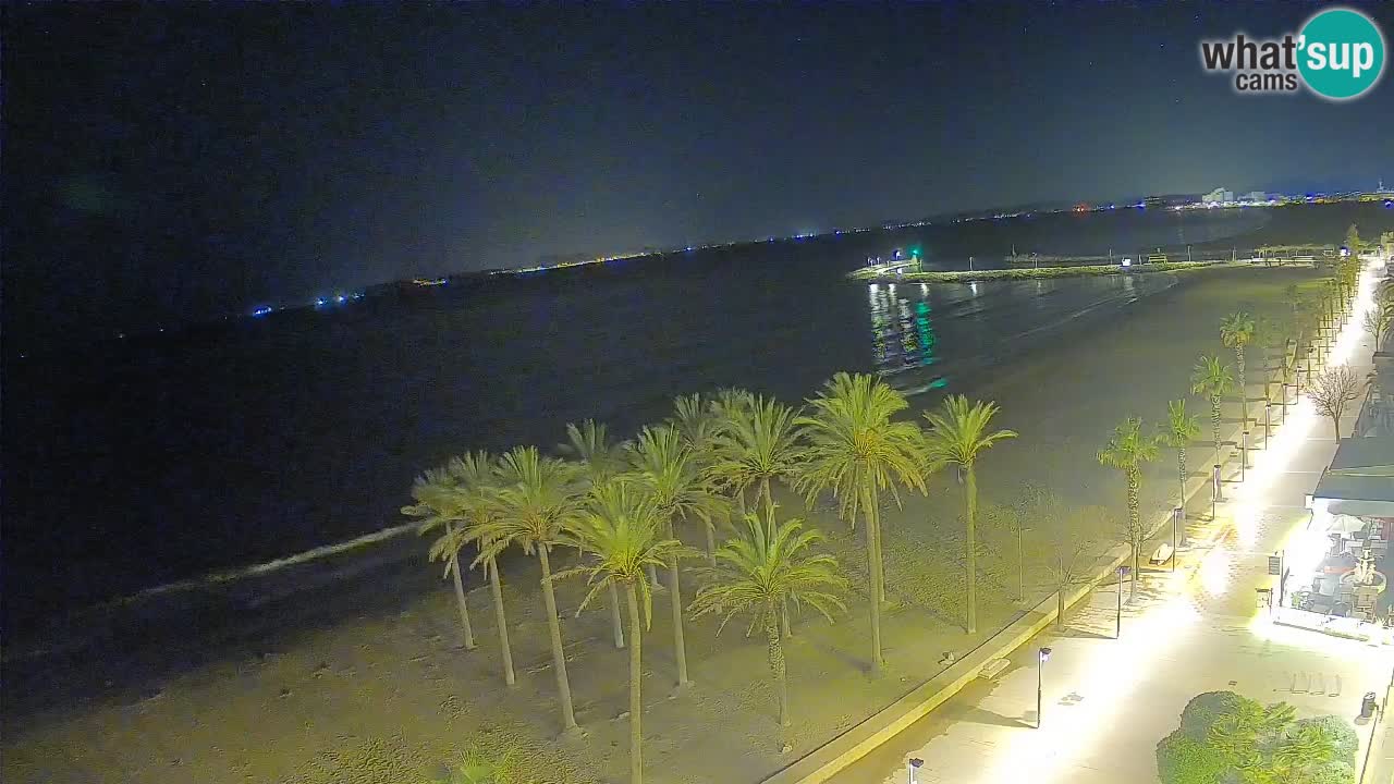 LIVEcam Roses plage – Hotel Montecarlo