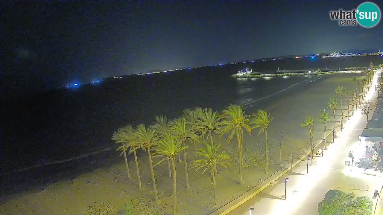 LIVEcam Roses plage – Hotel Montecarlo