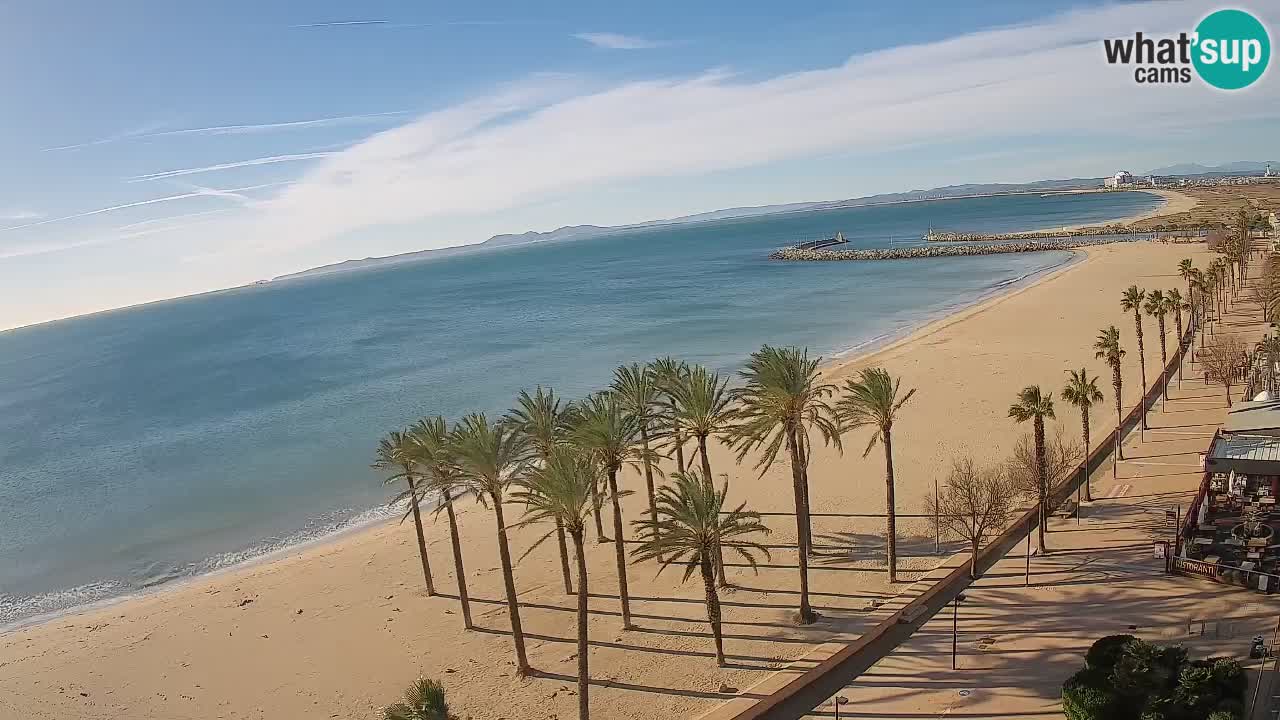 LIVEcam Roses plage – Hotel Montecarlo