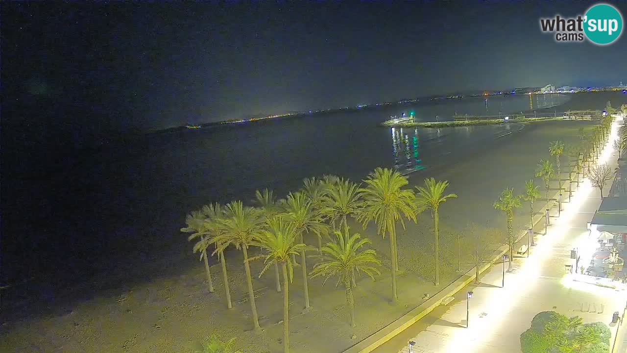 LIVEcam Roses plage – Hotel Montecarlo