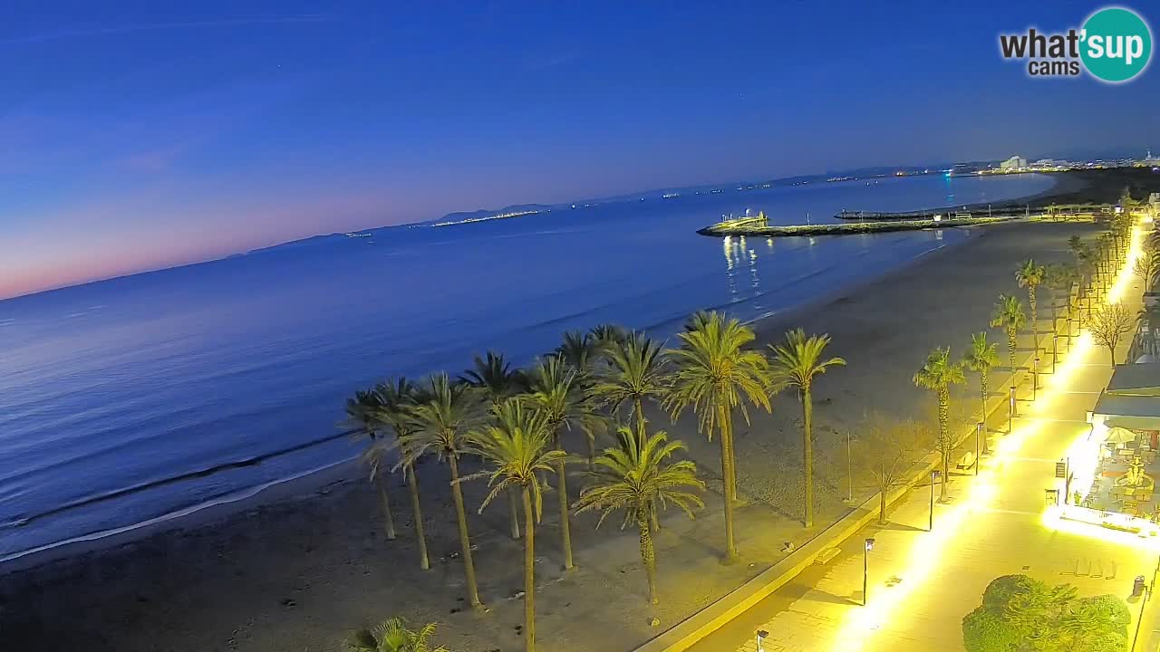 LIVEcam Roses plage – Hotel Montecarlo