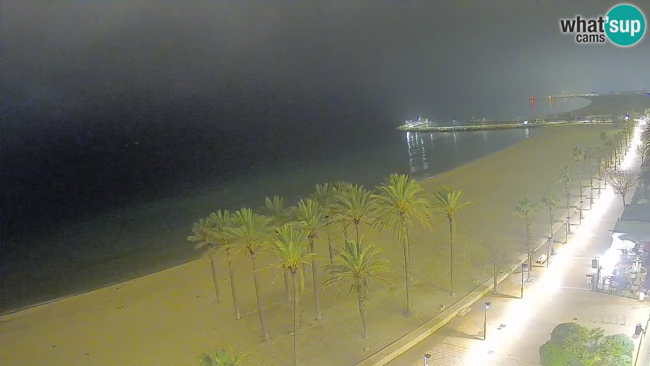 LIVEcam Roses plage – Hotel Montecarlo
