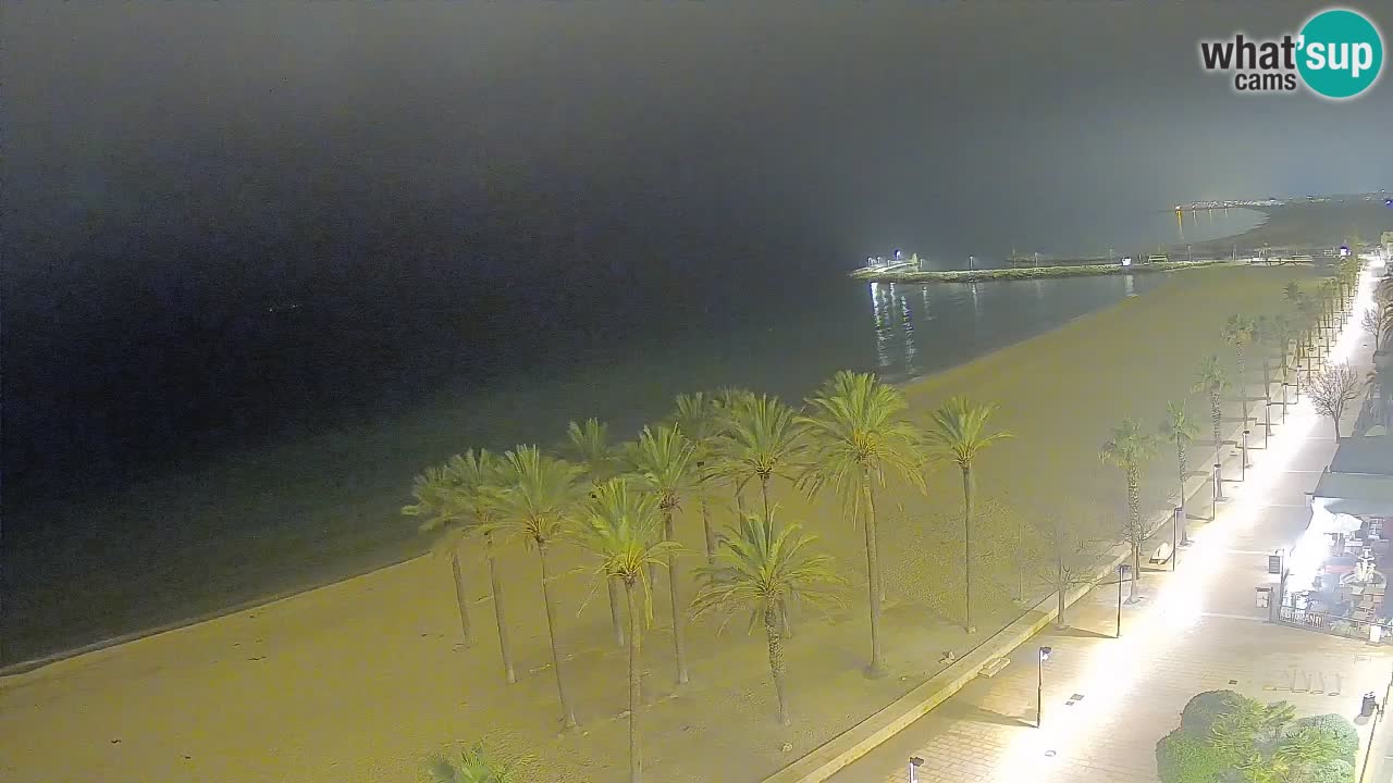 LIVEcam Roses plage – Hotel Montecarlo