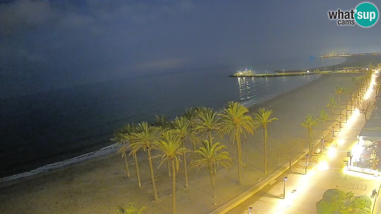LIVEcam Roses plage – Hotel Montecarlo