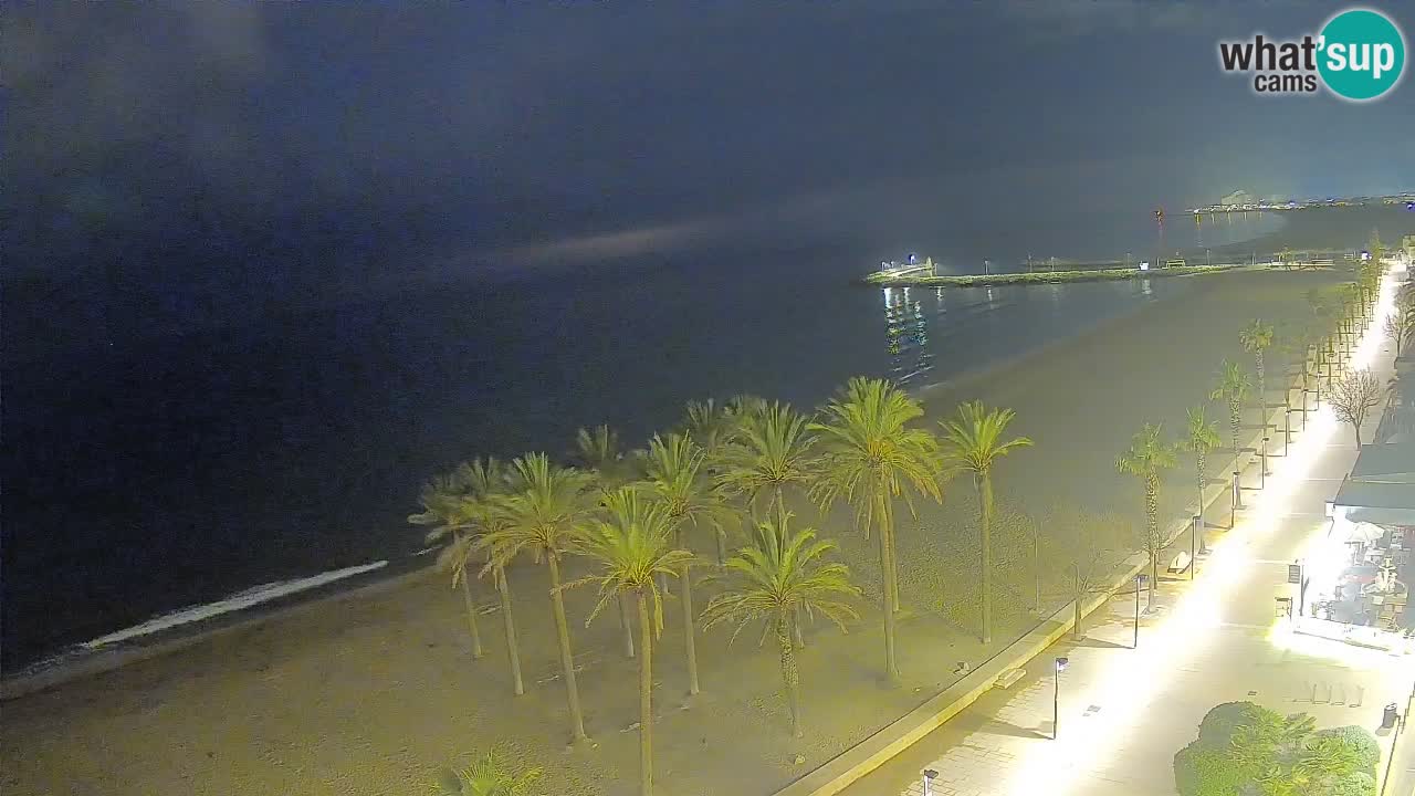 Webcam Roses Strand – Hotel Montecarlo