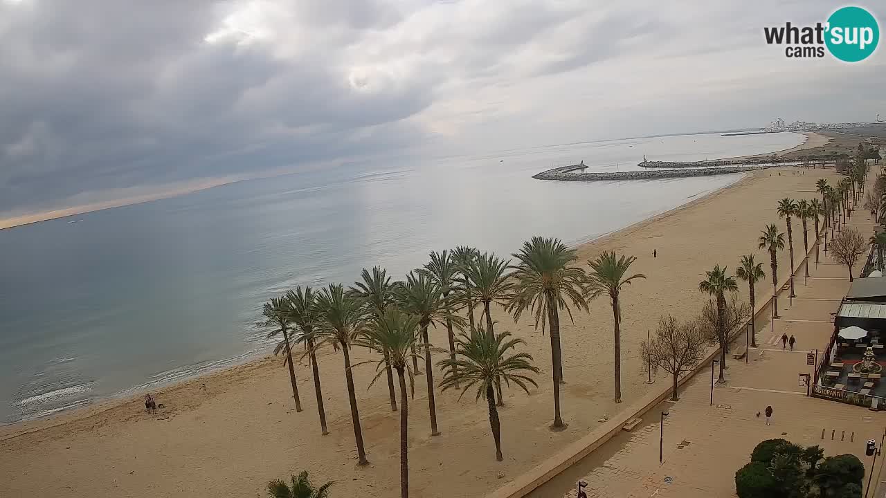 LIVEcam Roses plage – Hotel Montecarlo