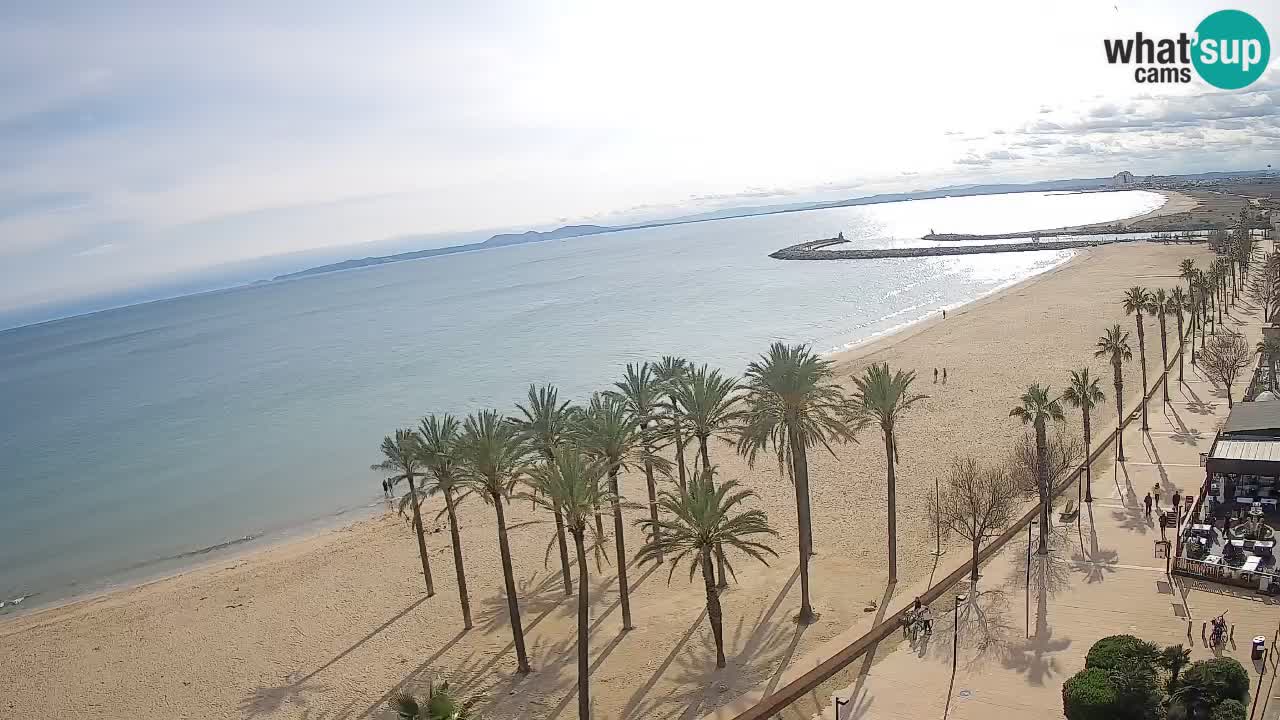 LIVEcam Roses plage – Hotel Montecarlo