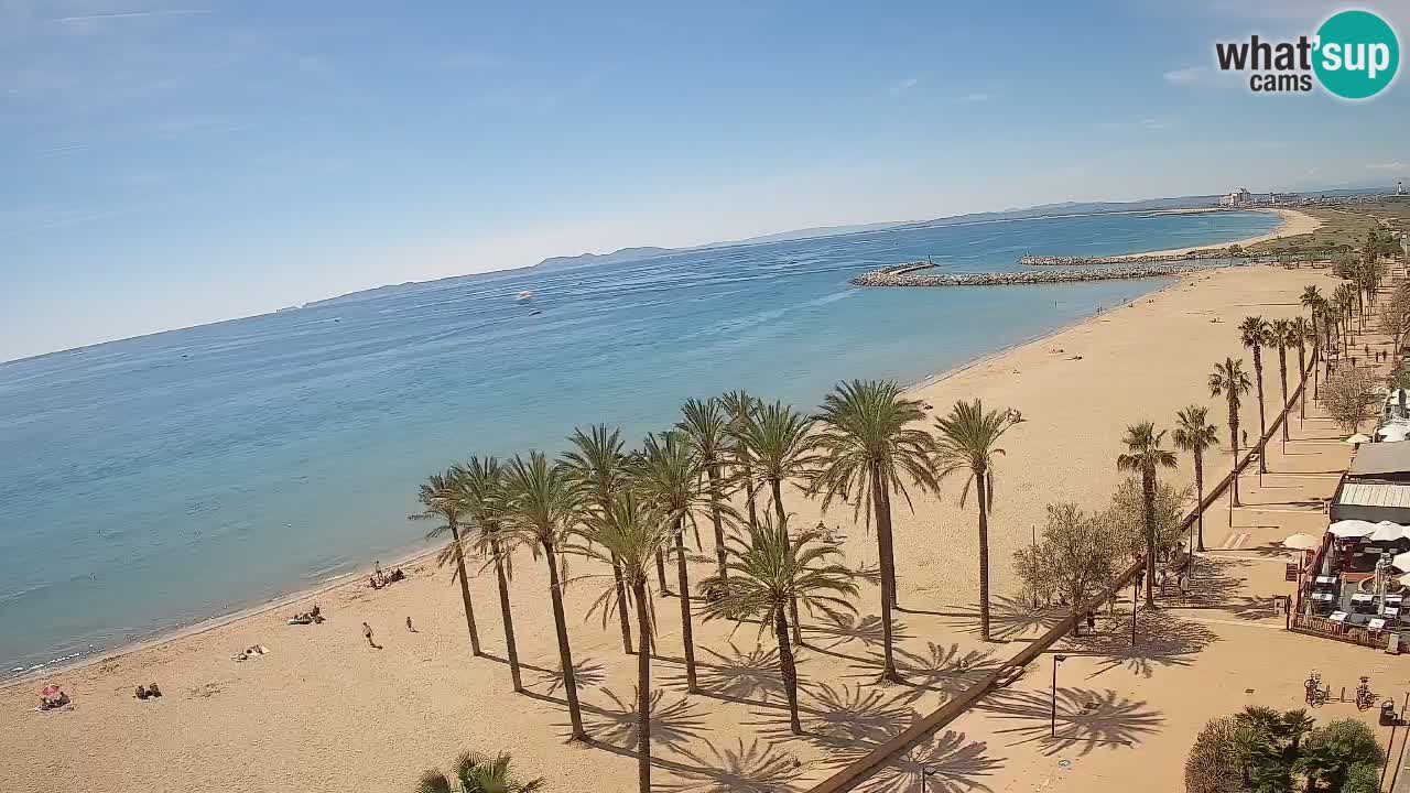 LIVEcam Roses plage – Hotel Montecarlo