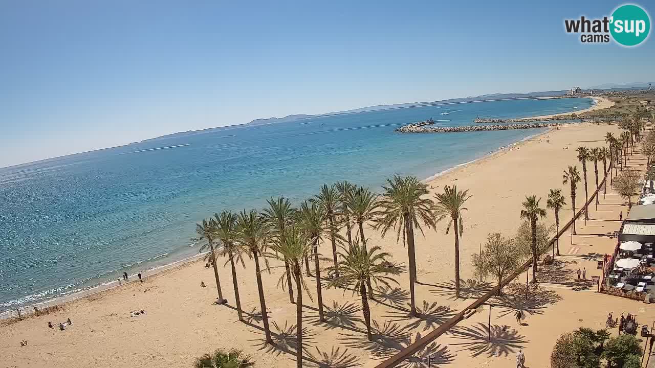 LIVEcam Roses plage – Hotel Montecarlo