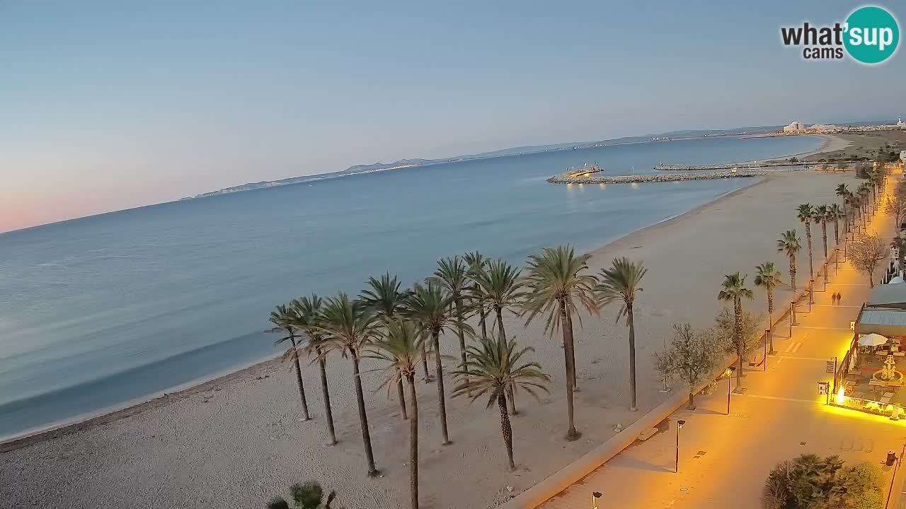 LIVEcam Roses plage – Hotel Montecarlo