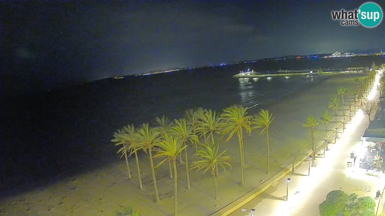 LIVEcam Roses plage – Hotel Montecarlo