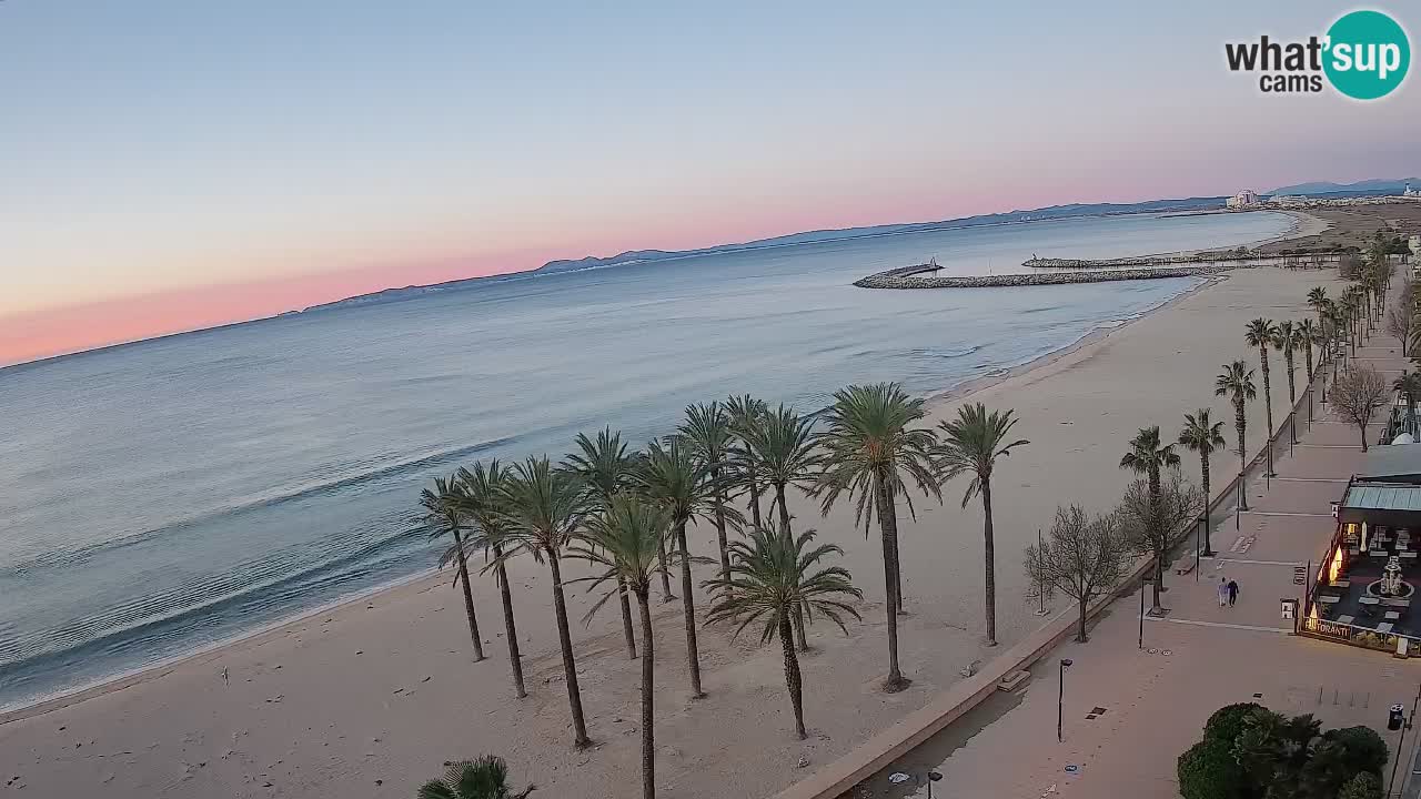 LIVEcam Roses plage – Hotel Montecarlo