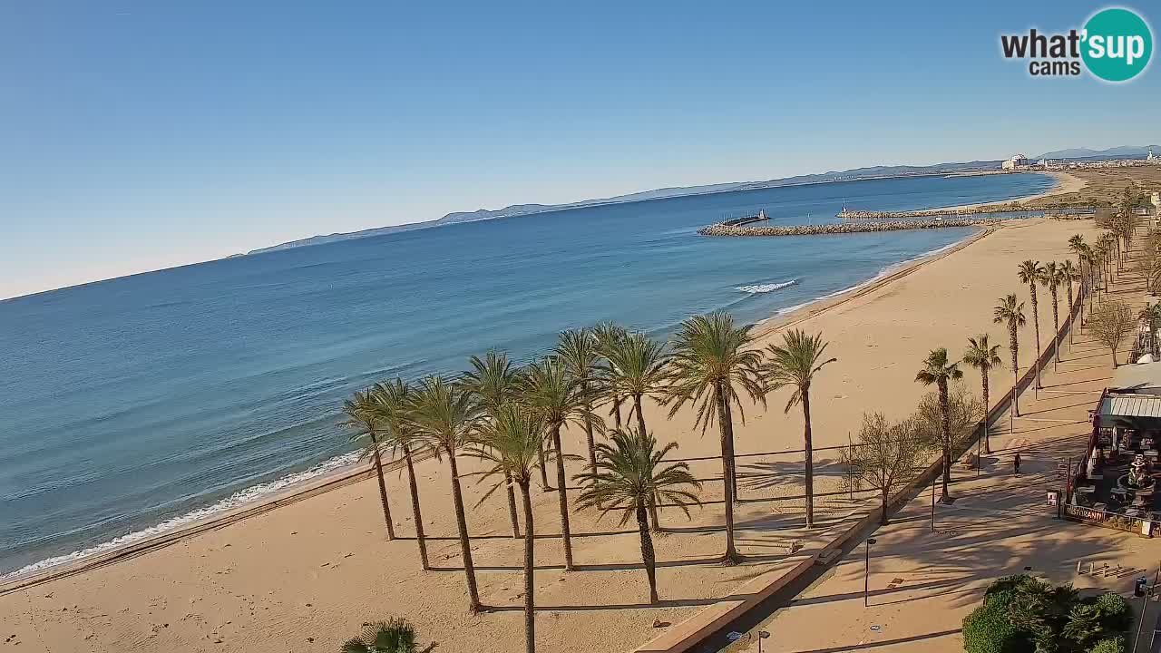 LIVEcam Roses plage – Hotel Montecarlo