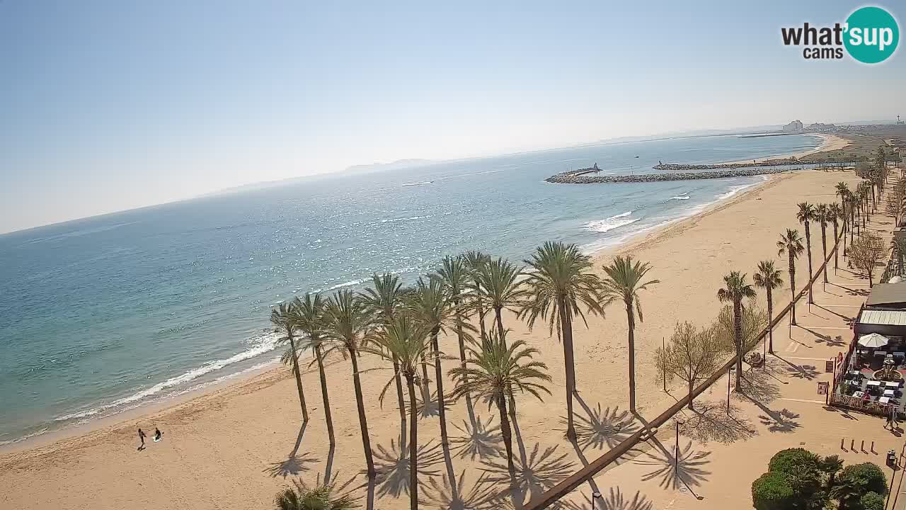 Camera en vivo Roses playa – Hotel MonteCarlo