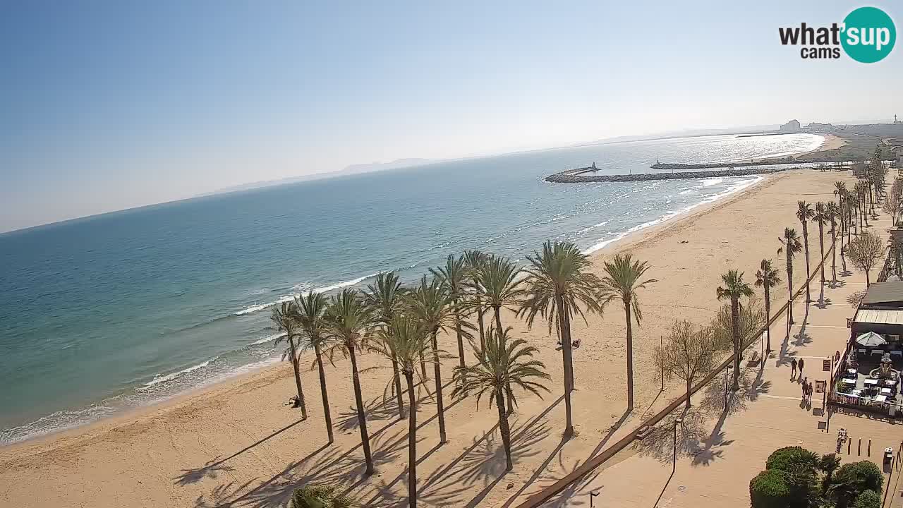 Camera en vivo Roses playa – Hotel MonteCarlo