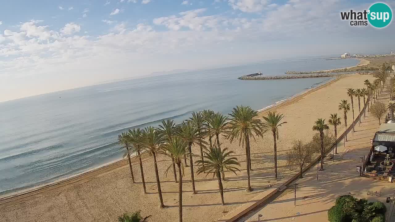 LIVEcam Roses plage – Hotel Montecarlo