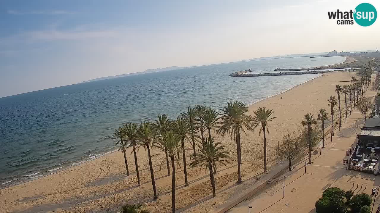 LIVEcam Roses plage – Hotel Montecarlo