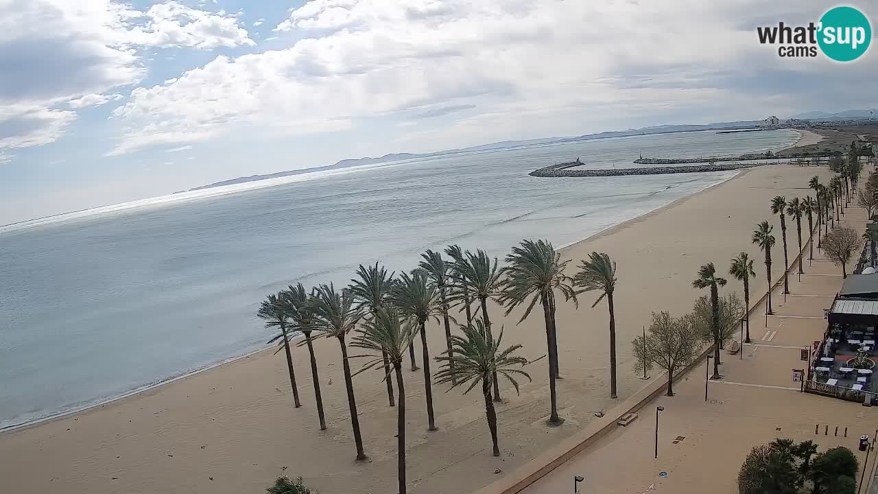 LIVEcam Roses plage – Hotel Montecarlo