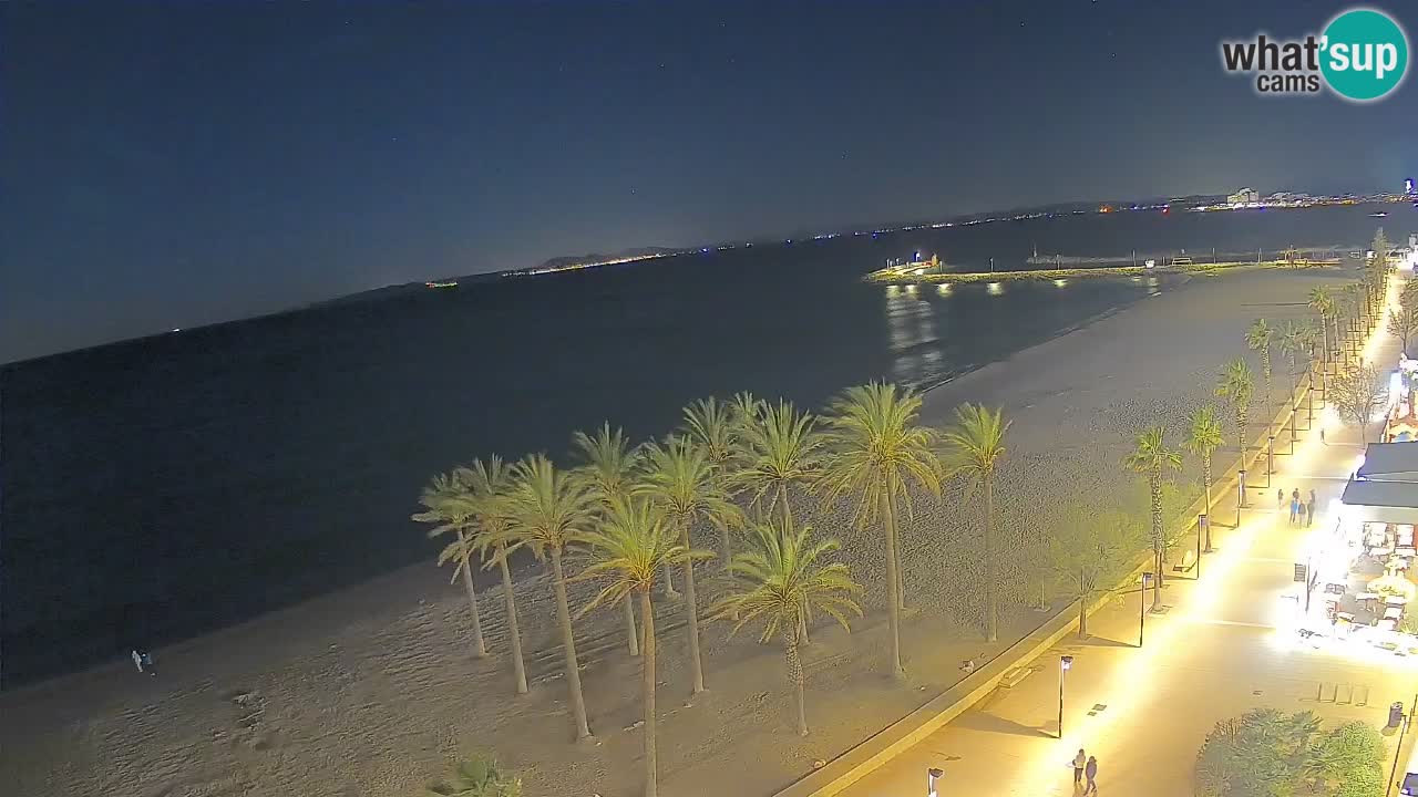 LIVEcam Roses plage – Hotel Montecarlo