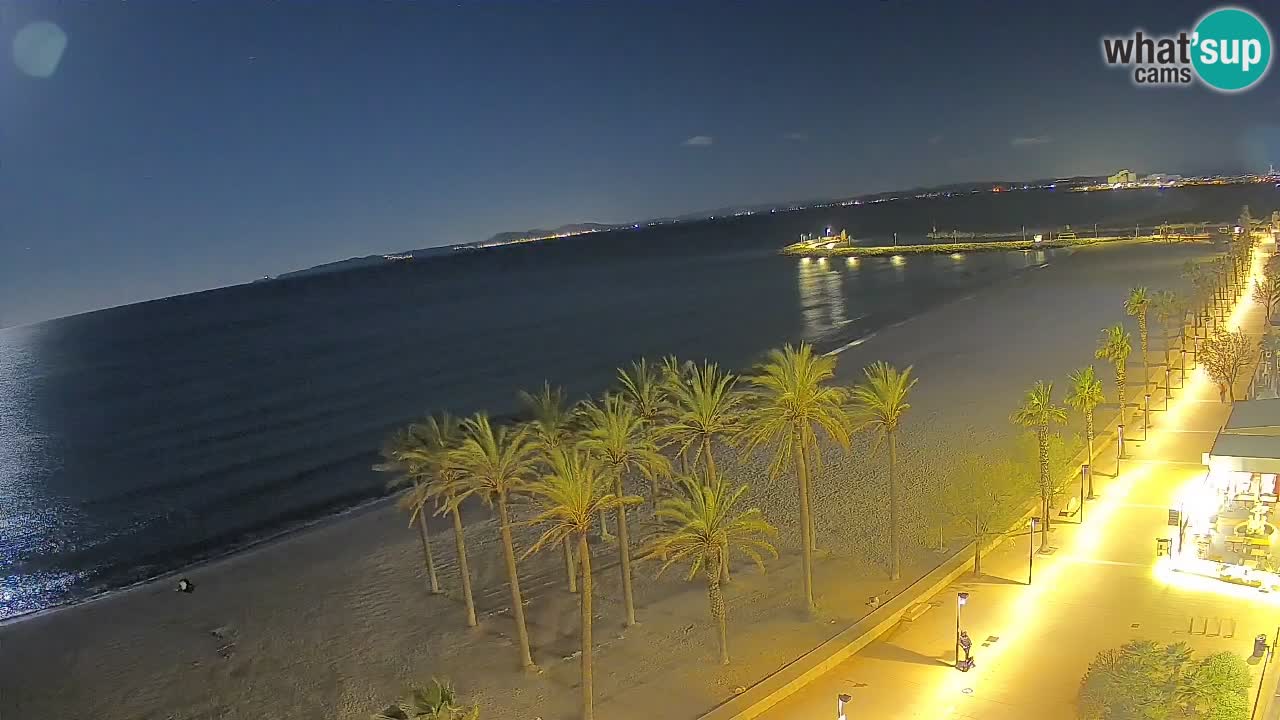 LIVEcam Roses plage – Hotel Montecarlo