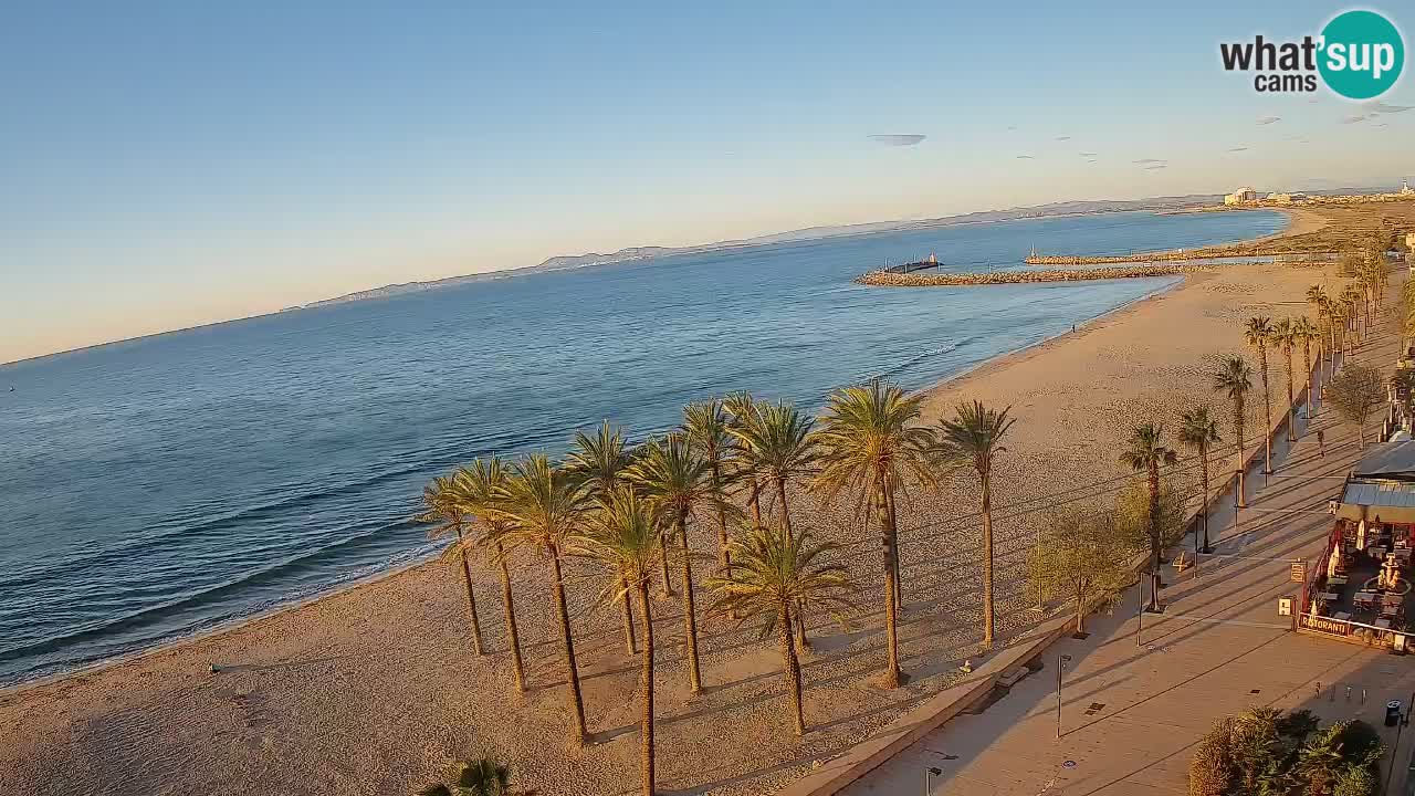 LIVEcam Roses plage – Hotel Montecarlo