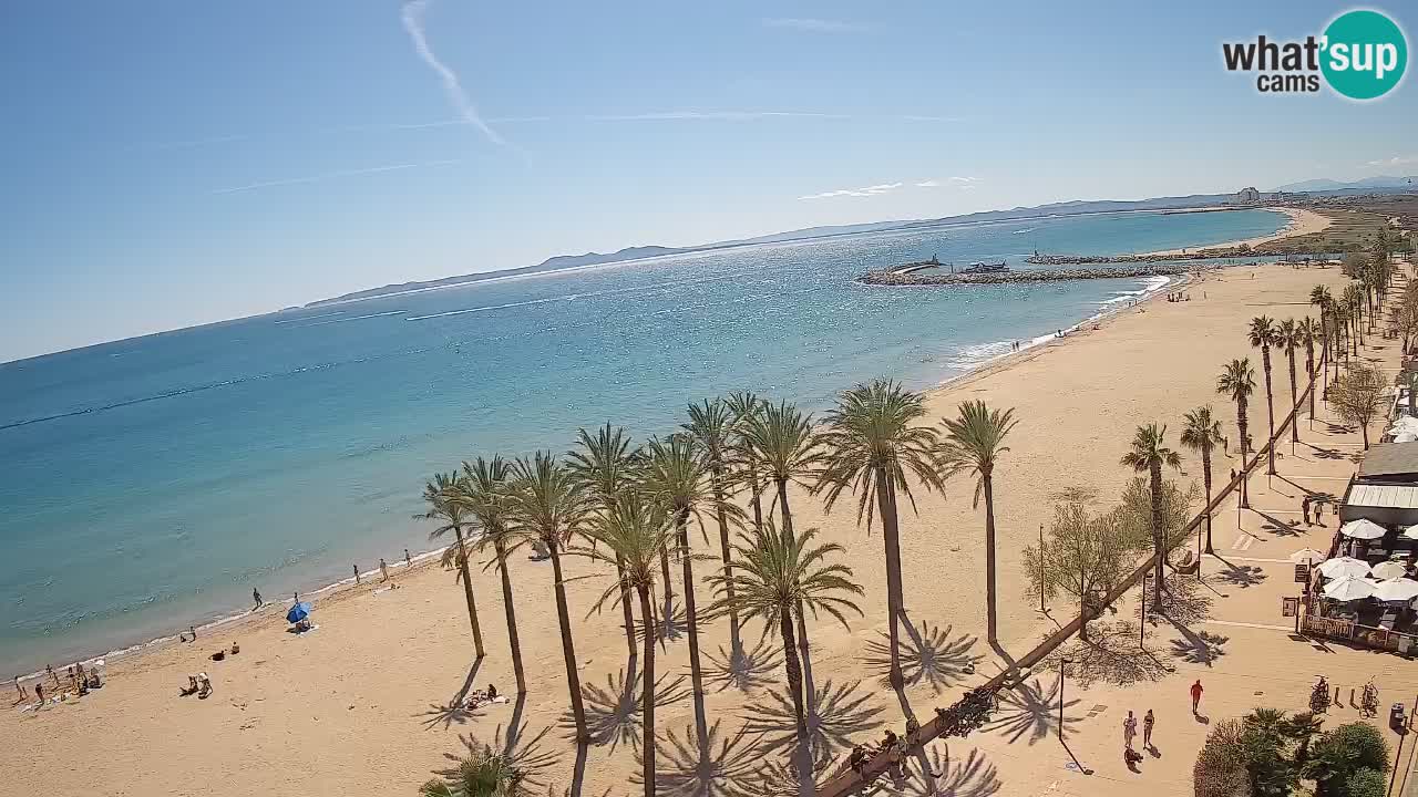 LIVEcam Roses plage – Hotel Montecarlo