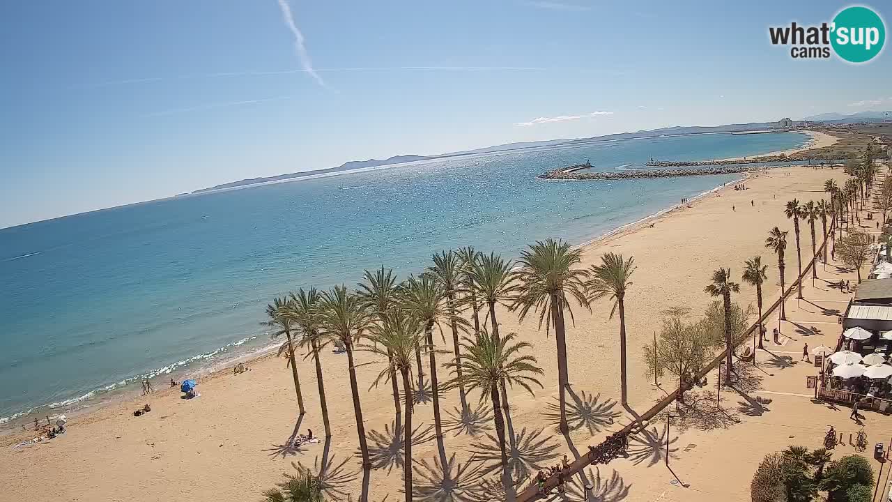 LIVEcam Roses plage – Hotel Montecarlo