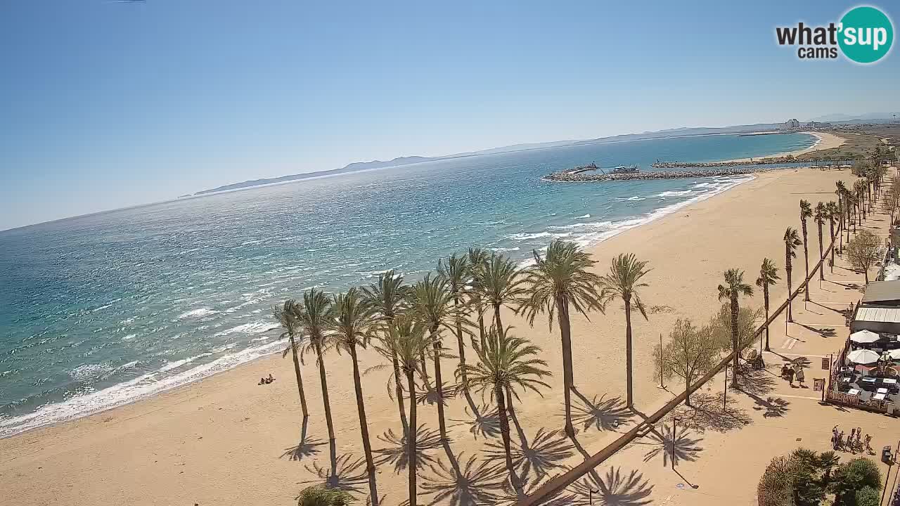 Webcam Roses Strand – Hotel Montecarlo