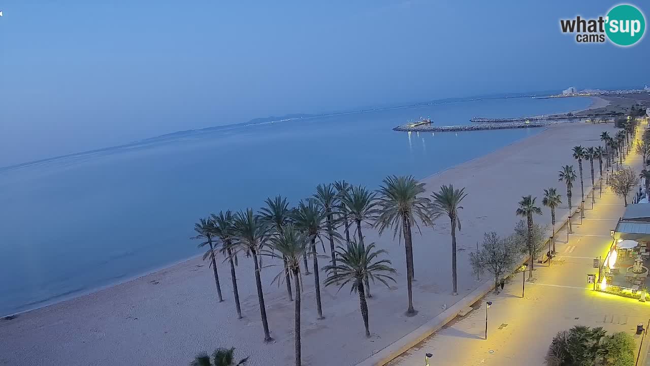 LIVEcam Roses plage – Hotel Montecarlo